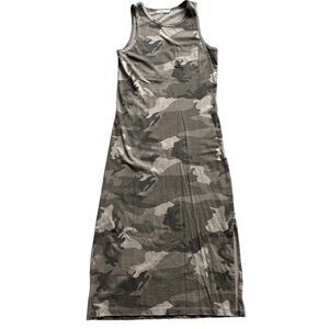 Mod Ref Camo Size Small Sleeveless Dress, Casual Comfort
